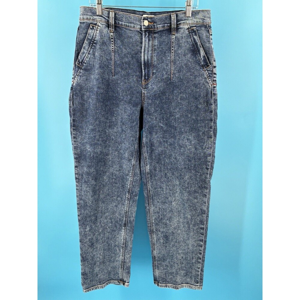 Tommy Jeans 90’s Jean Ankle Womens Size 32 Acid Wash Blue Denim Vintage